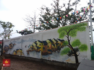 手繪壁畫(huà)山水之《經(jīng)典集萃》