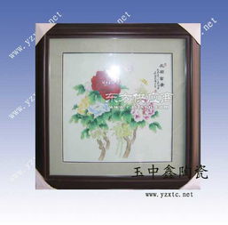 大小型瓷板畫(huà) 墻壁畫(huà)定制廠家圖片